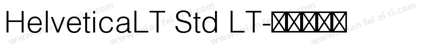 HelveticaLT Std LT字体转换